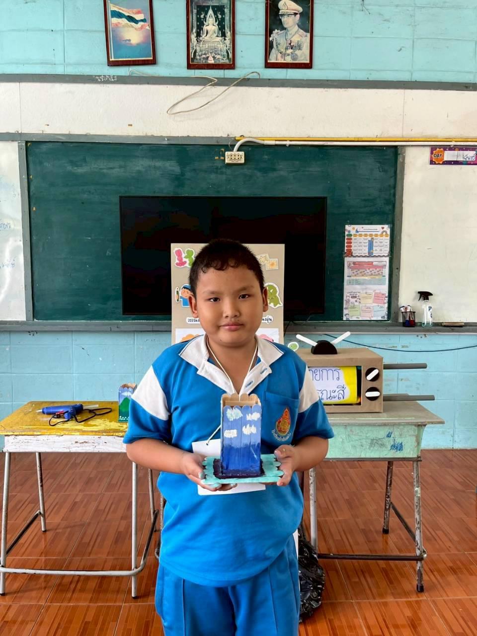 9. ค่ายศิลปะบูรณาการกับสาระการเรียนรู้สำหรับนักเรียนระดับประถมศึกษา ณ โรงเรียนบ้านโนนม่วง